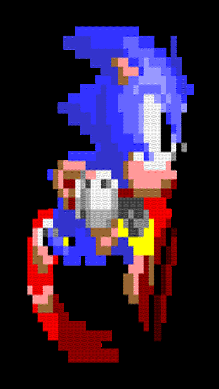 Sonic Running animation
